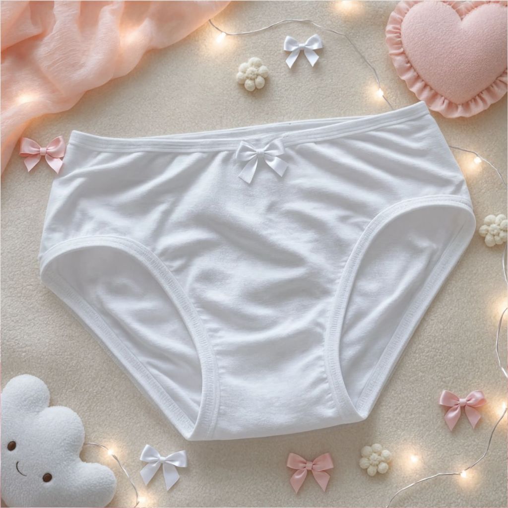 3 Peças De Algodão Calcinhas Moda Infantil Confortável Estampadas Sortidas