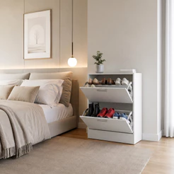 Sapateira Slim Vertical MDP Multiuso para Quarto e Closet
