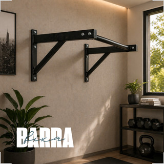 Barra Fixa Parede Cross Training Academia