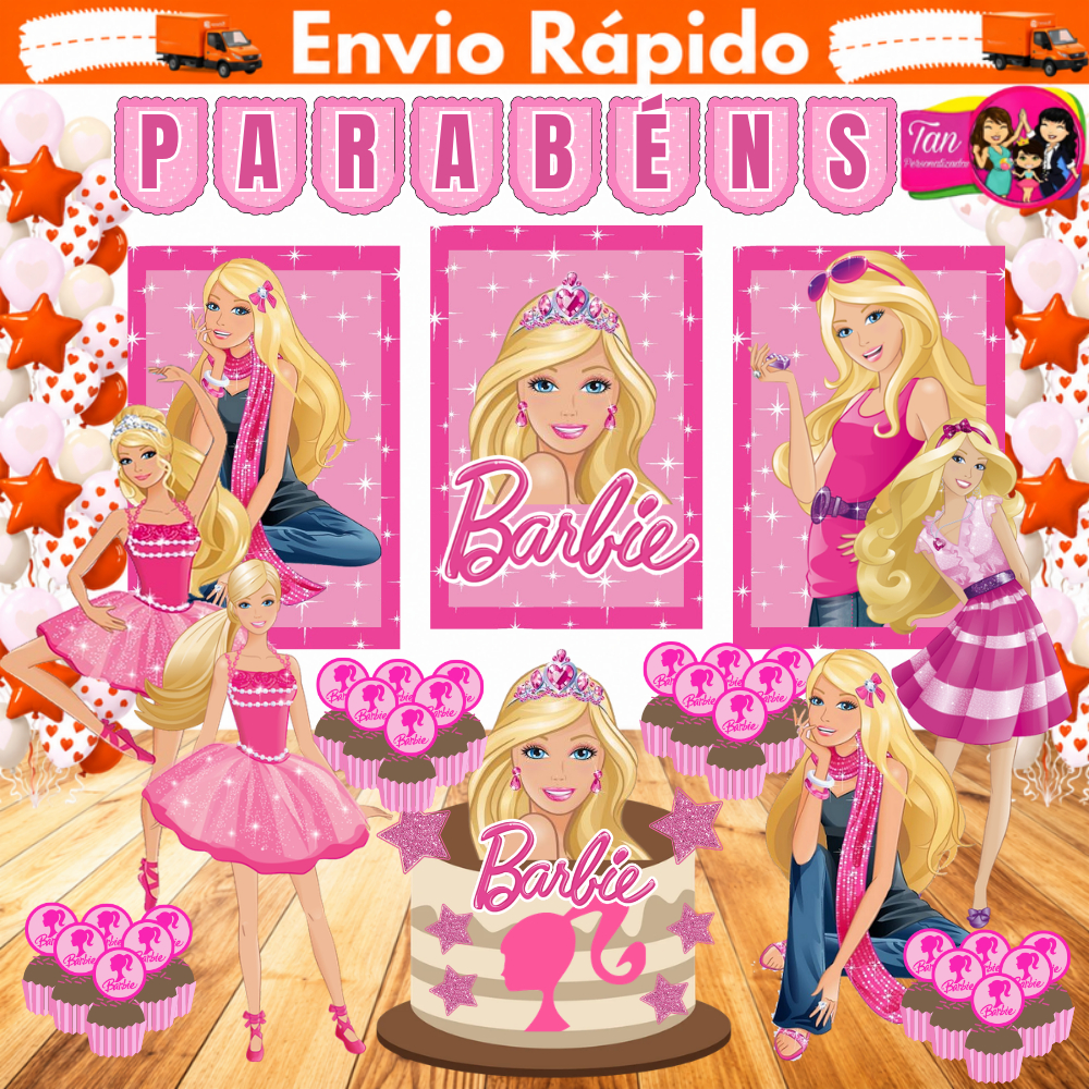 Kit Só Um Bolinho Barbie