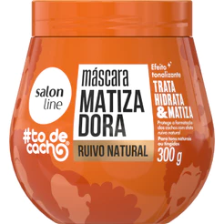 Máscara Matizadora #todecacho Ruivo Natural 300g