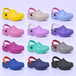 Sandália Menino e Menina Babuche Lisa Infantil Confortável Escolar Promoção Kidstep