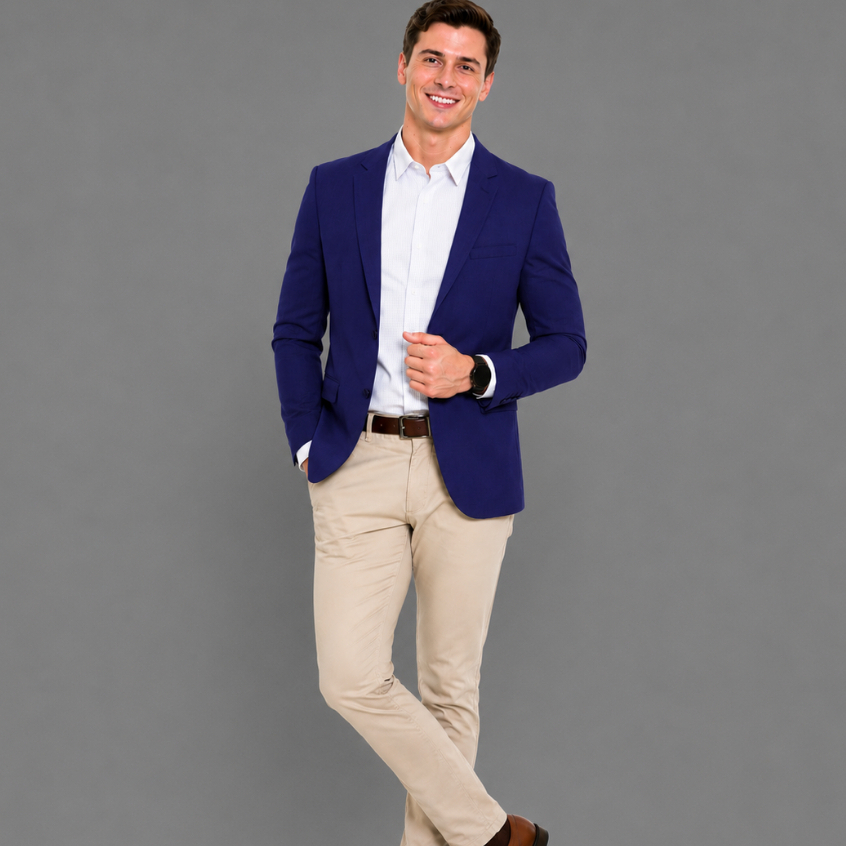 Blazer Masculino Slim Corte Italiano - Oferta do Dia