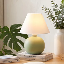 Abajur Luminária de Cerâmica Artesanal Lançamento Exclusivo Luminária de Mesa Quarto E Escritório