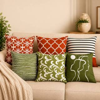 Capa Para Almofada 45x45cm Decorativa Sala Quarto 100% Poliéster