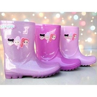 Galocha Bota Meninas Cano alto Cores K-Pop