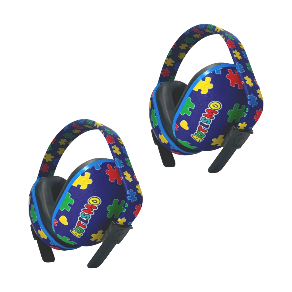 Abafador De Ruídos Ajustável Infantil Autismo Tea Protetor Auricular Criança Confortável Auricular 18dB