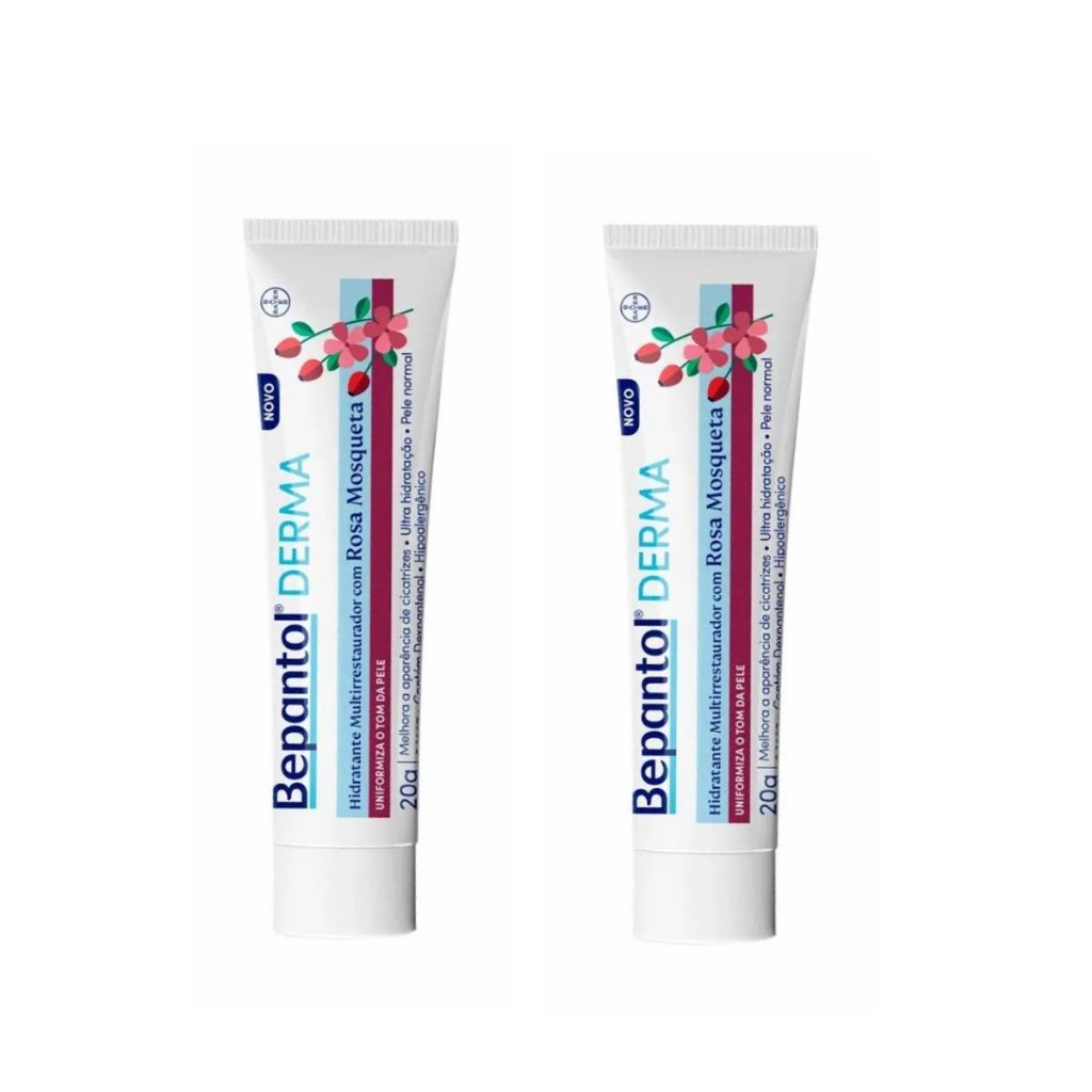 KIT Bepantol Derma Hidratante Rosa Mosqueta 40g