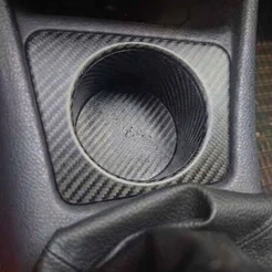 Porta copos Fiat Palio e Siena G2 e G3, substitui porta moedas cabe copo térmico