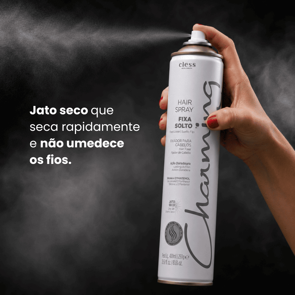 Hair Spray Charming Normal Fixa Solto 400ml · foto 2