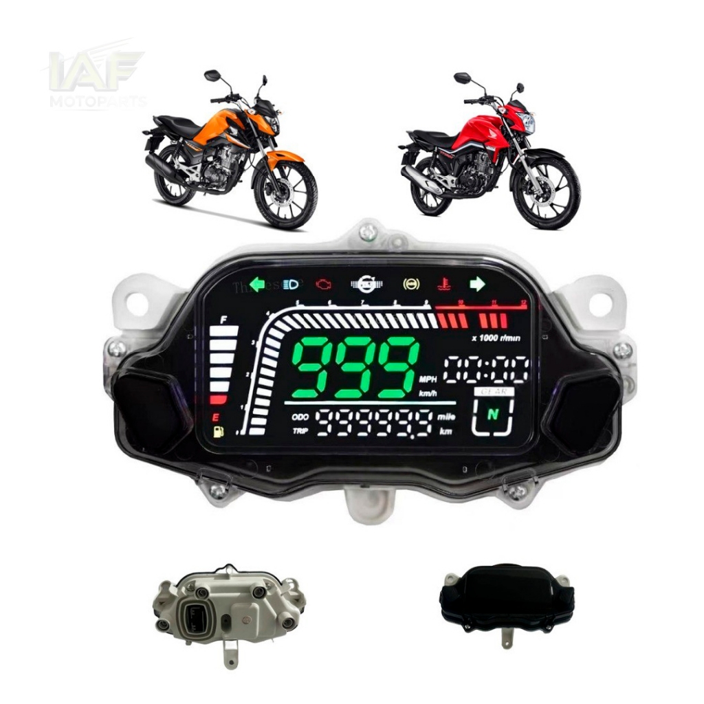 Painel Para Honda FAN160 Titan 160 Blackout Cg160 Start 16 A 23 Ventilador 160 Instrumento Completo · foto 2