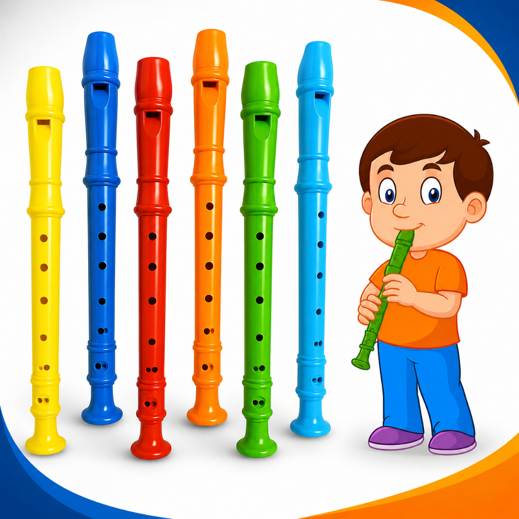 20 Flautas Maluca Brinquedo Musical Infantil Brinde Lembrancinha Festa Prenda