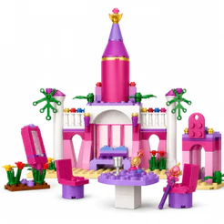Blocos de Montar Castelo da Princesa 178 Peças +3 Anos Brinquedo Educativo Infantil