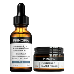 Principia Kit Luminosidade c/ Vitamina C em pó VC-95 + Sérum AH-2 60ml