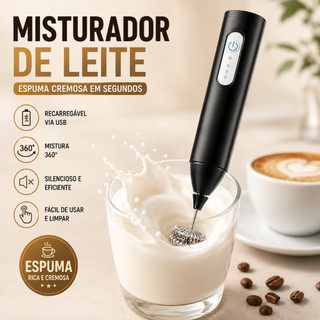Misturador Portátil: Prepare Com Estilo! 🍹