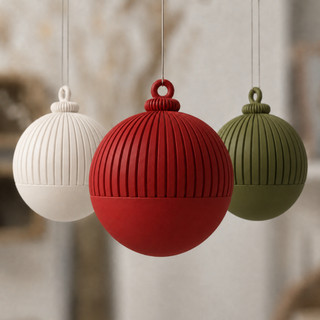 Kit Enfeites Árvore de Natal Decorativas Minimalista Decoração Natalinos Pinheiro Bola de Natal Pendurada