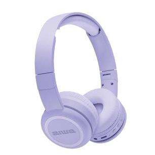 Fone de Ouvido Aiwa AWS-HP-03-P Bluetooth 5.2 Violeta