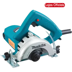 Serra Marmore Makita 4100nh2z 1450W 125mm 5 polegadas com ângulo Para Porcelanato Piso Concreto