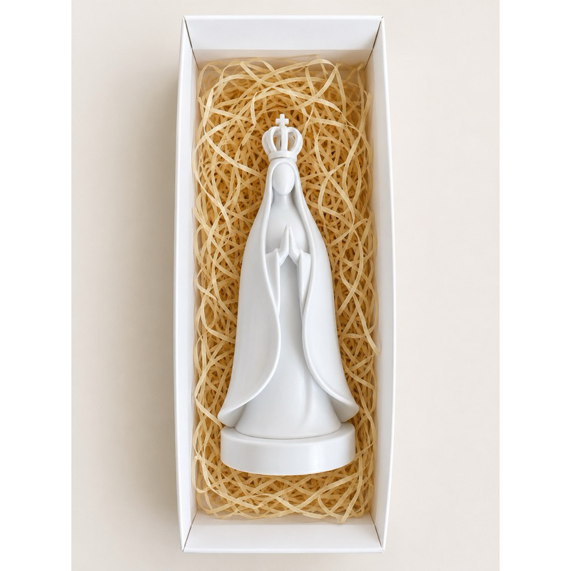 Nossa Senhora Decorativa em 3D | Imagem Religiosa | Nossa Senhora para Decoração | Presente Católico