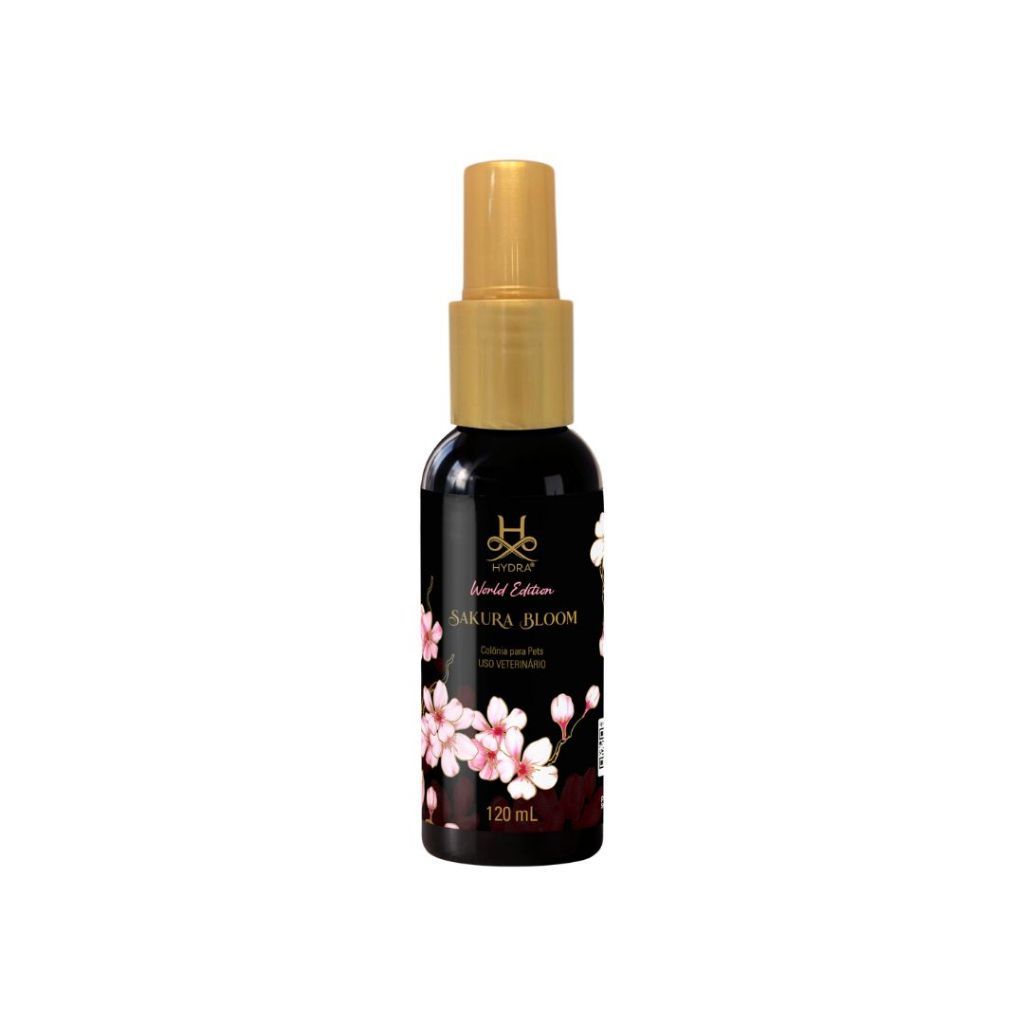Colônia Para Cachorro Gato Pet Hydra World Edition Sakura Bloom 120mL
