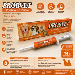 PROBVET 14GR PROBIOTICO E PREBIOTICO - USO VET
