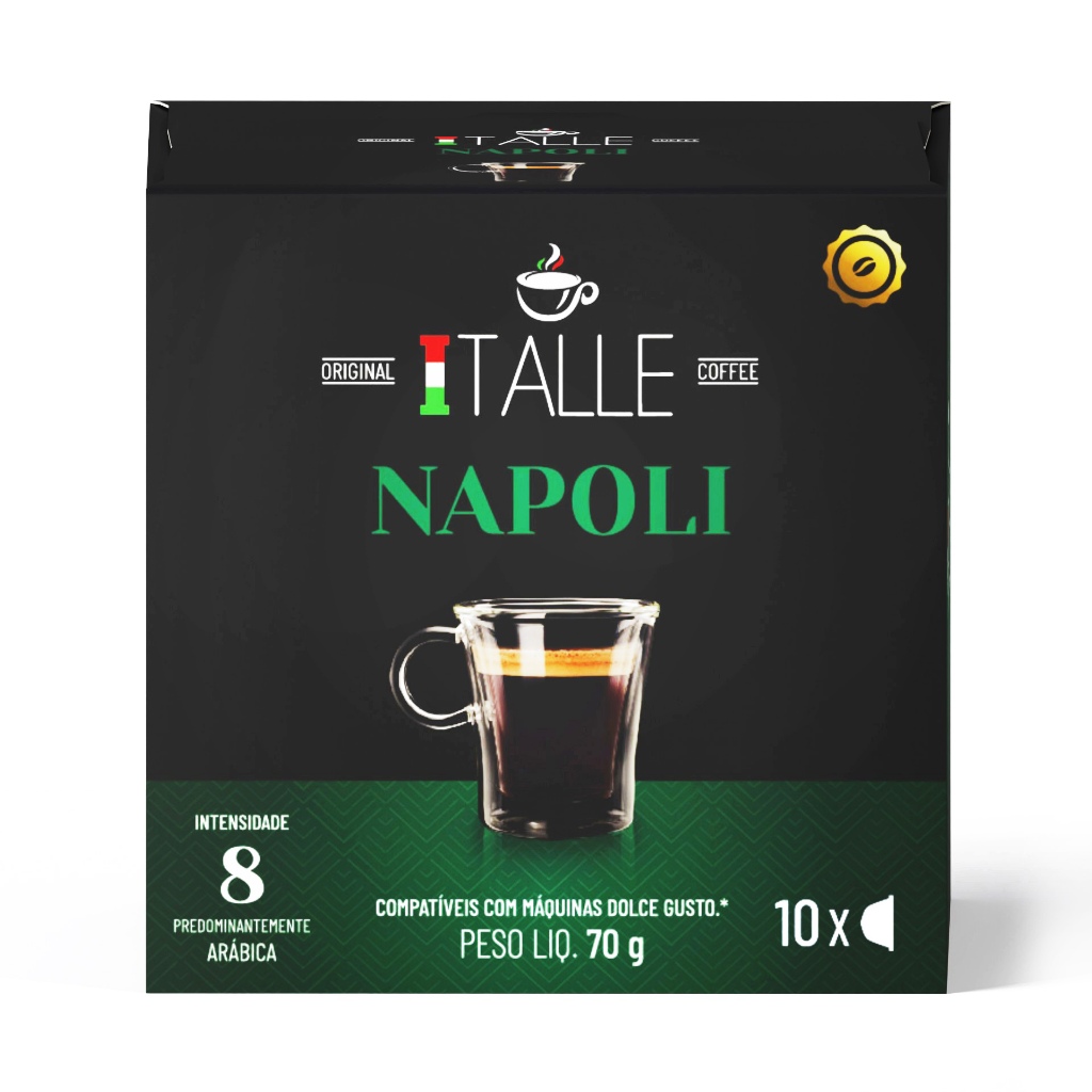 Cafe Capsula Dolce Gusto Napoli Cafe Italle 1 Und