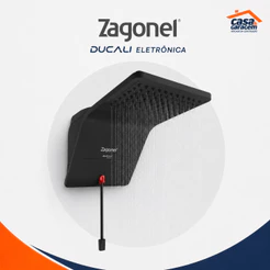 Chuveiro Ducha Ducali Eletronica Black Zagonel