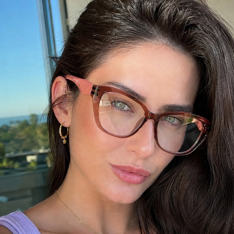 Armação para Grau Feminina Gatinho Ilook  Design Moderno Várias Cores Confortável