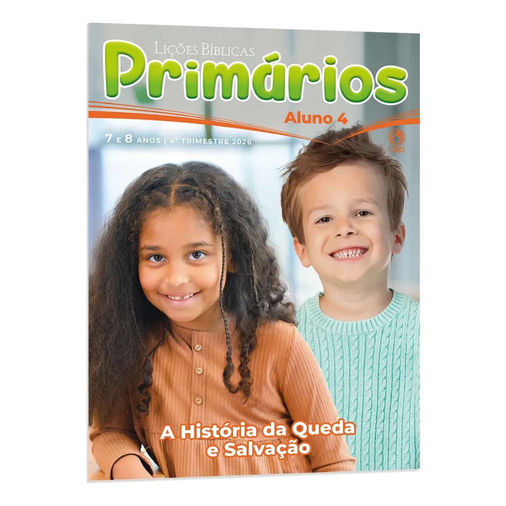 Revista - Lições Bíblicas Primários Aluno 4° Trimestre 2026