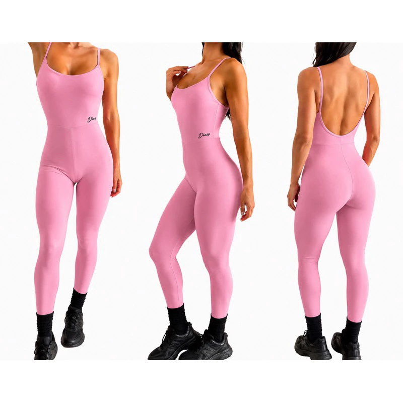 DIASP Macacão Fitness Legging Poliamida Leg Macaquinho Suplex Academia Inverno Virginia