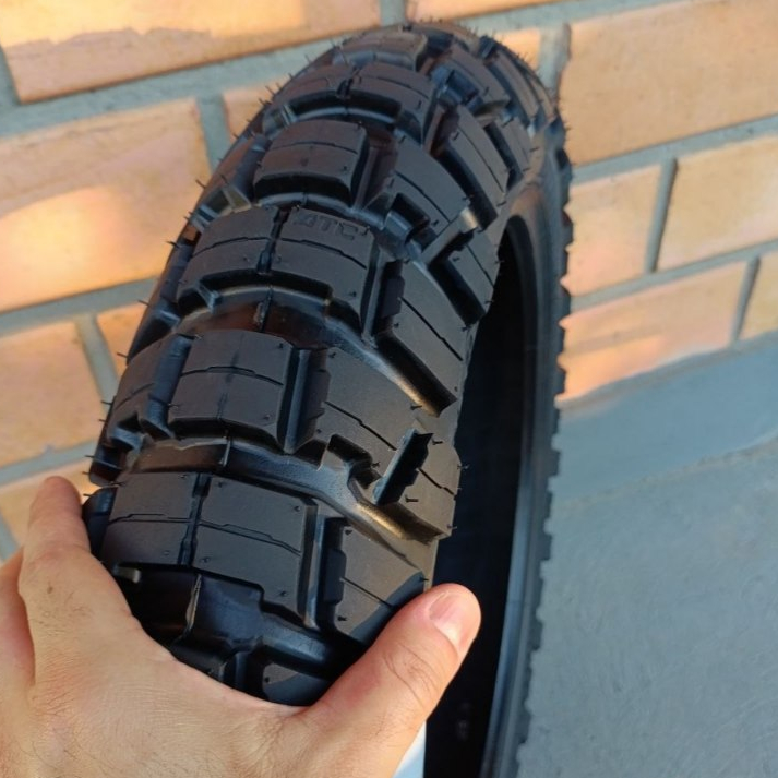PNEU MOTO TRASEIRO IRA DUST 120/80-18 XRE 250 300 LANDER XTZ 250 TORNADO KASINSKI HONDA YAMAHA — imagem 2 de 2
