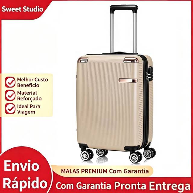 Malas Para Viagem De Bodo 8KG 10KG 18 KG P M Padrão Anac Com Zíper Expansível Rodinhas 360 Bagagem