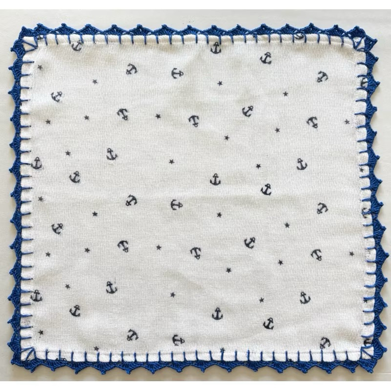 kit de Fraldinha para Bebe Fraldinha de Boca para Bebê Paninho de Boca para Bebê Babete Âncora
