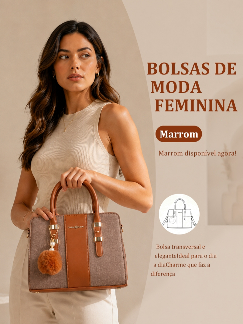 TOMI MITO Bolsa Executiva Compacta com Estrutura Firme Abertura Superior e Espaço Funcional para Uso Profissional TM9203