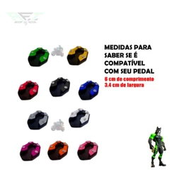PROTETOR ESPORTIVO DESCANSO LATERAL PARA MOTO - ANTI-DERRAPANTE EXTENSOR DE PÉS