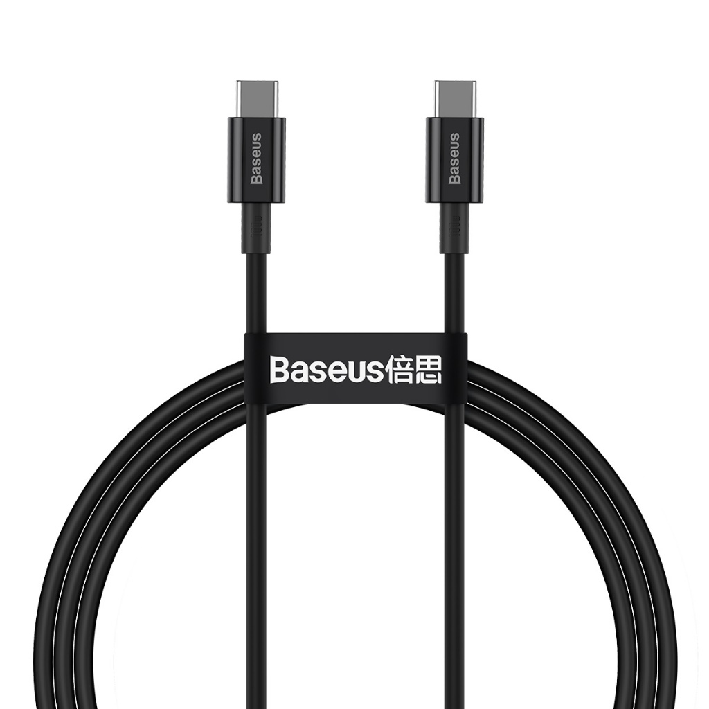 Cabo Turbo Usb-c P/ Usb-c Baseus Superior Series 100w 1m