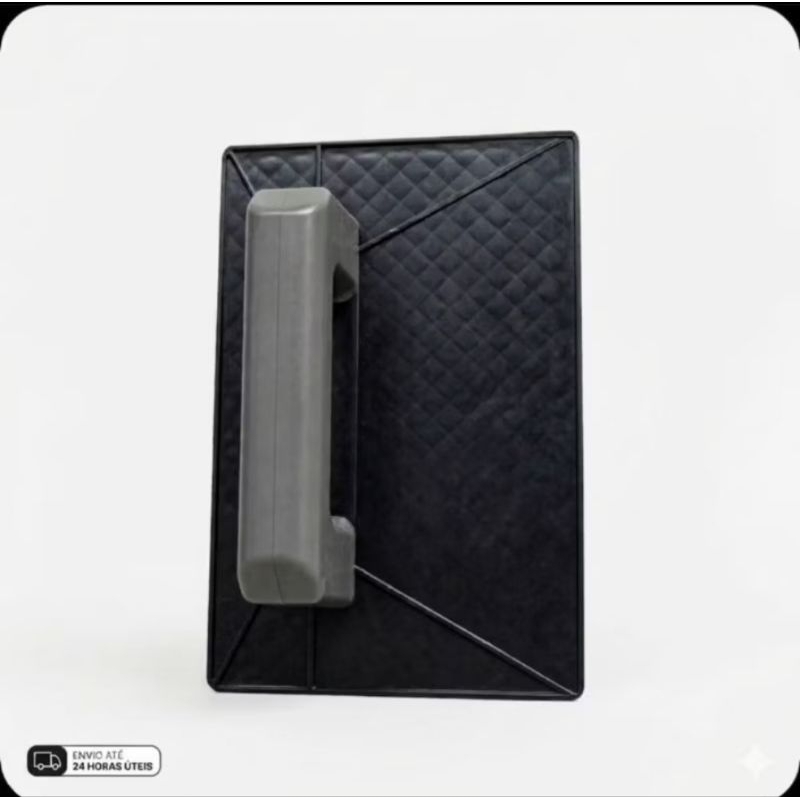 Desempenadeira corrugada frisada pra CHAPAR REBOCO - DESCOLHER - 18x29 cm PLASTICO PROFISSIONAL construção ferramenta
