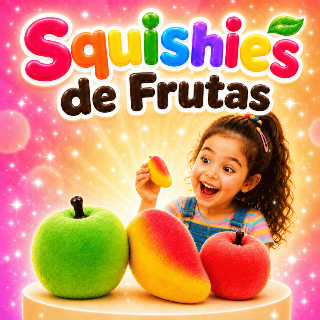 Squishy Frutinhas Kawaii Macio De Apertar Anti Stress Brinquedo Sensorial Fidget Toy Tiktok