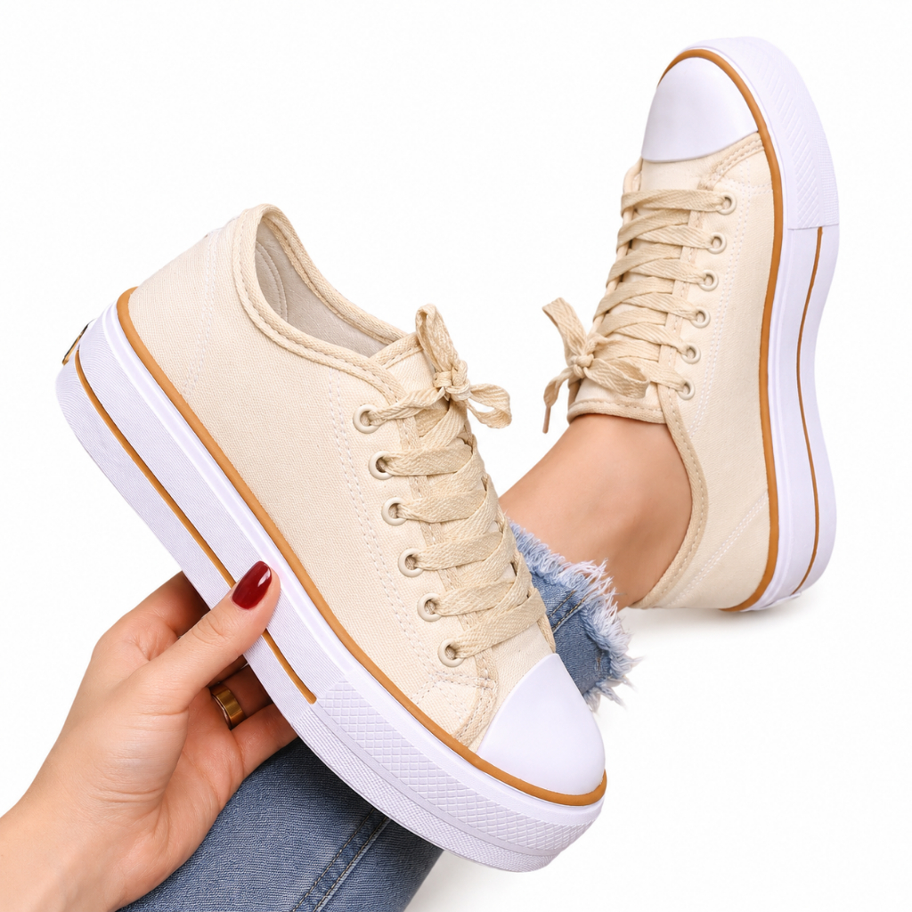Tenis Star Elegante Bascio Combina com Tudo Confortavel Macio envio rapido