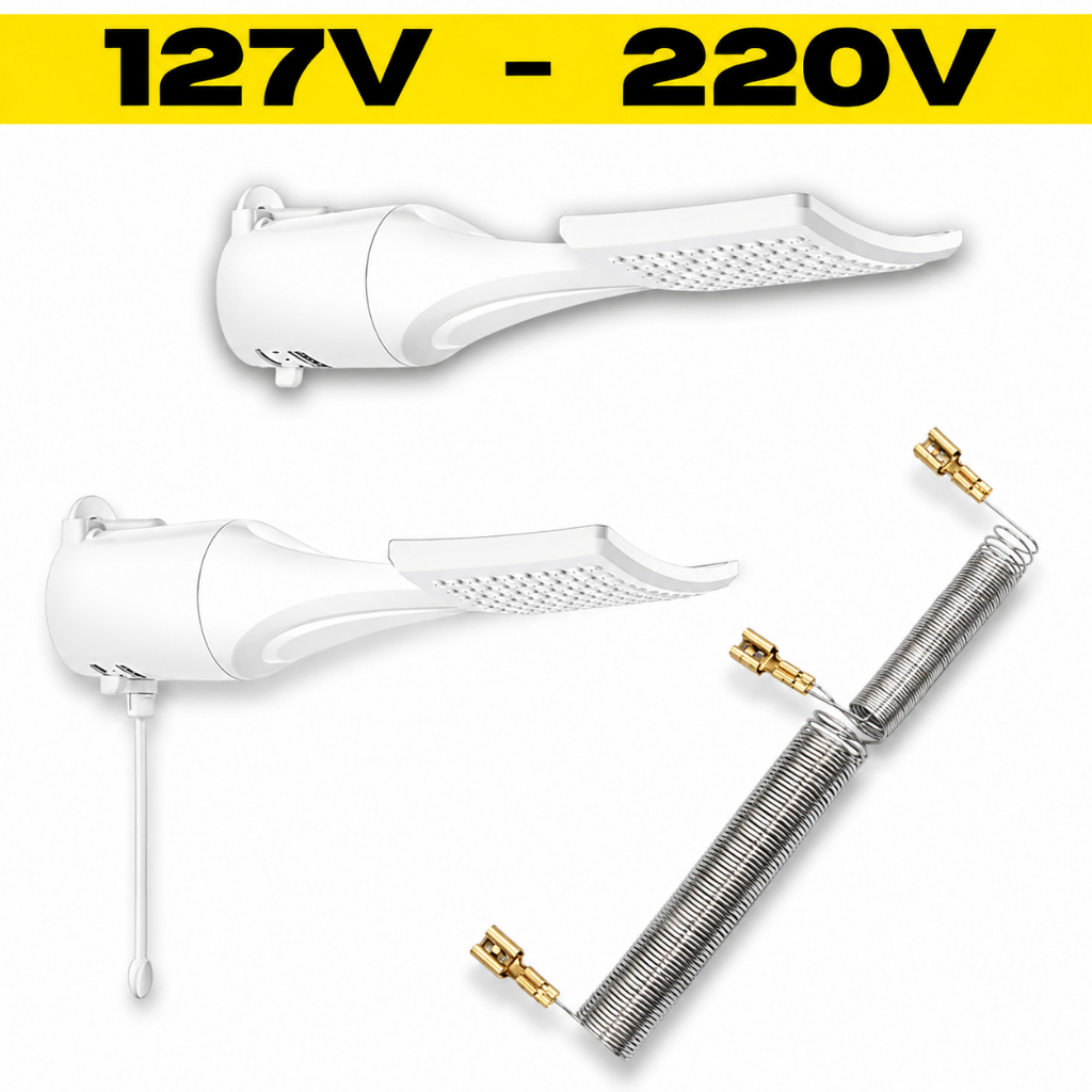 Resistência Loren Shower Ultra Chuveiro Lorenzetti 127v 220v 5500w 6800w 7500w Similar