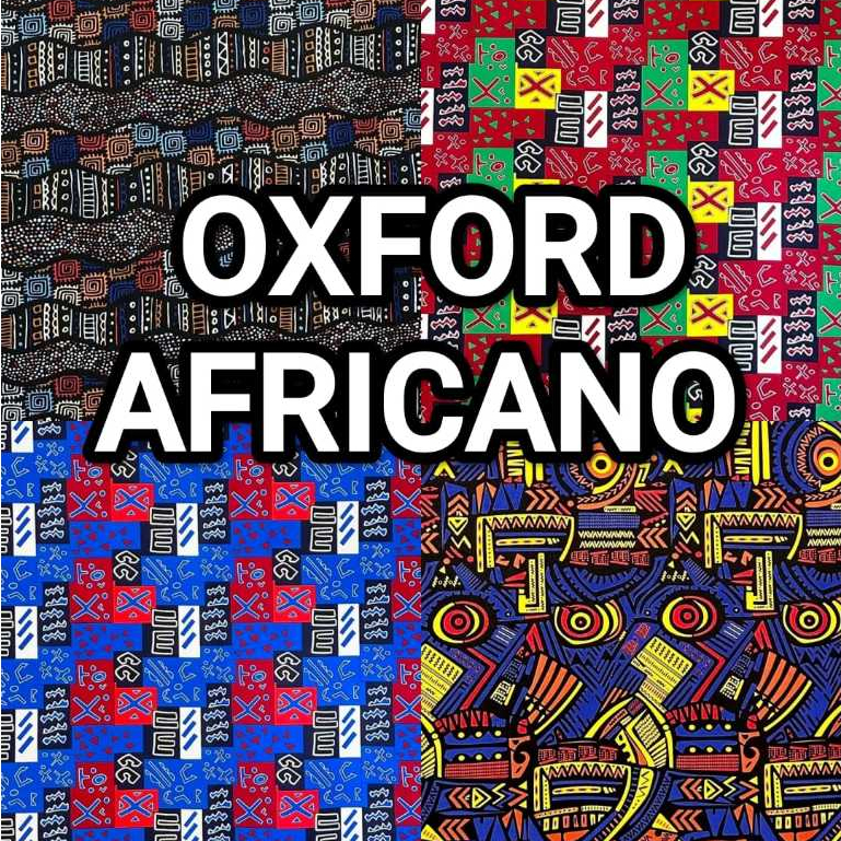 10 METROS OXFORD AFRICANO, ESTAMPAS AFRICANAS (10M X 1,50M)