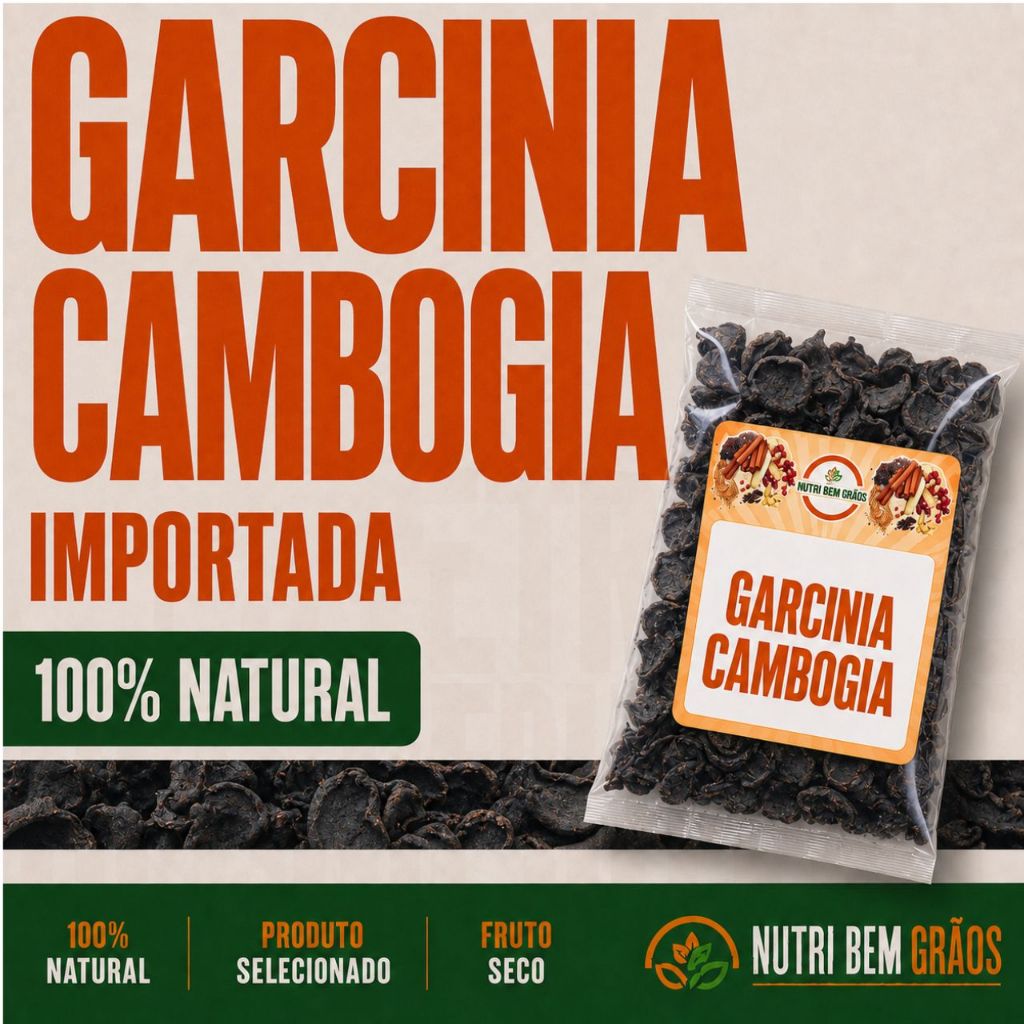 Garcinia Cambogia Desidratada | Produto Natural Selecionado | 100% Natural | Garcinea Para Chá