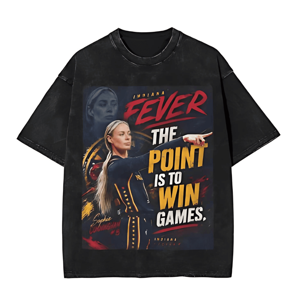 Camiseta Jogadora Sophie Cunningham Basquete Feminino Camisa Estampada