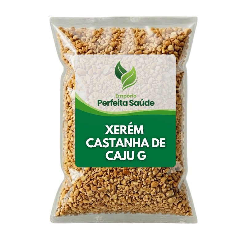 Castanha de Caju 1Kg, 500g Torrada Triturada Xerém