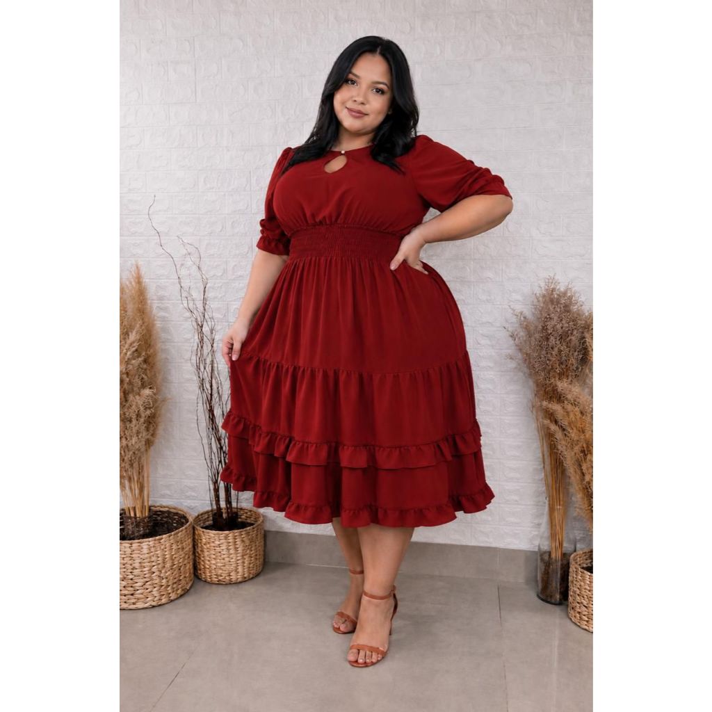 Vestido Plus Size GOTA 💧