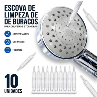 Escova Desentope Chuveiro Limpador Celular Mini Escova De Limpeza Limpa Furo Escova chuveiro