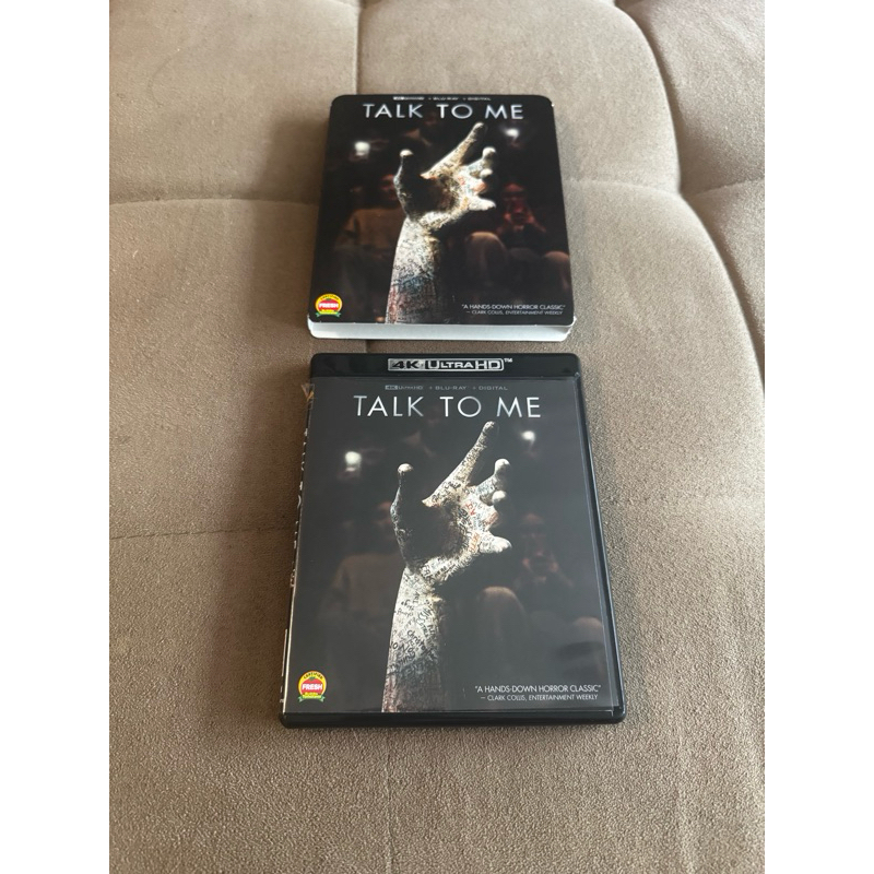 Blu-ray 4k + Blu-ray Fale Comigo (Talk To Me)- Importado- Com Luva