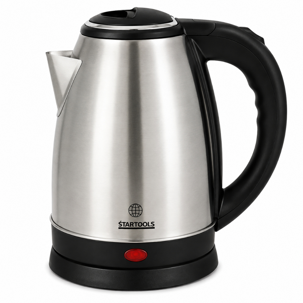 Chaleira Elétrica Inox  2 Litros Jarra Com Desligamento Automático Base 360° Aquecedor Água Chá Café