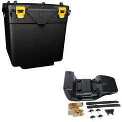 Caixa Baú 110 Litros Com Suporte Universal Motoboy Icbras