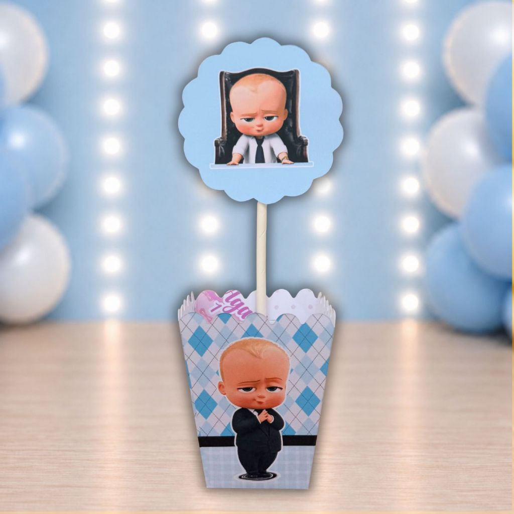 Centro de Mesa Poderoso Chefinho Festa Infantil Lembrancinhas de Aniversario Mimo Decoração Personalizados